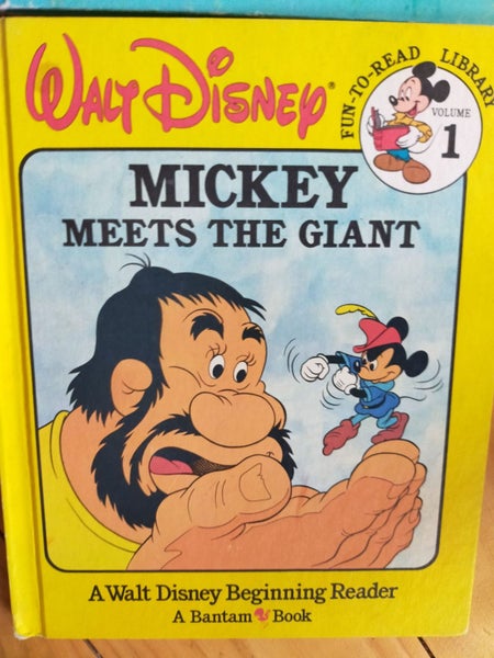 Walt Disney Beginning Reader Books - Volume 1, 2, 3, 4 Carousel 1