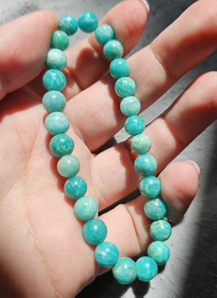 Amazonite crystal bracelet size 16/17 Carousel 2