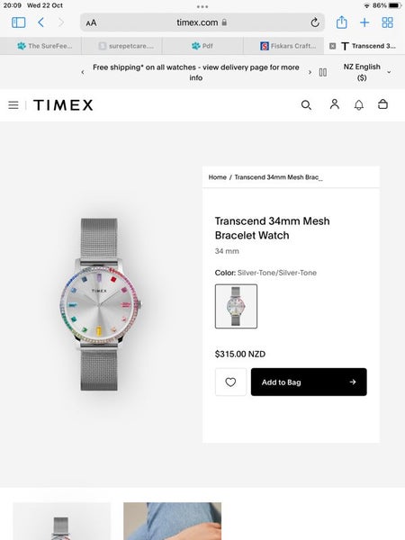 Timex watch Carousel 2