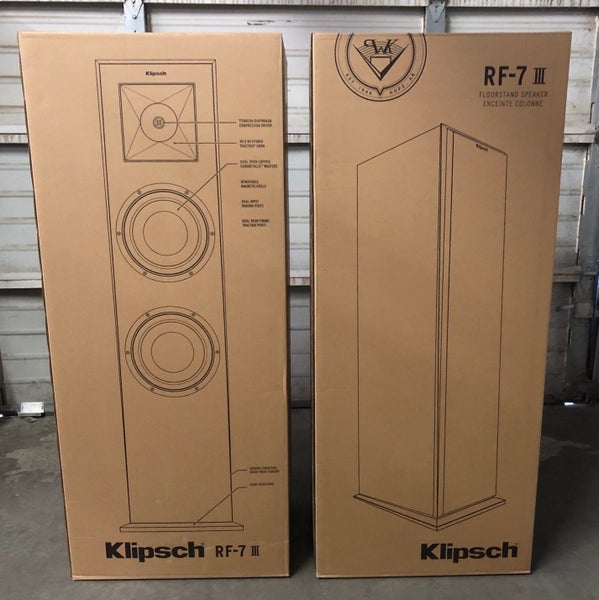 Klipsch RF-7 III Floor Standing Speaker Black Carousel 1