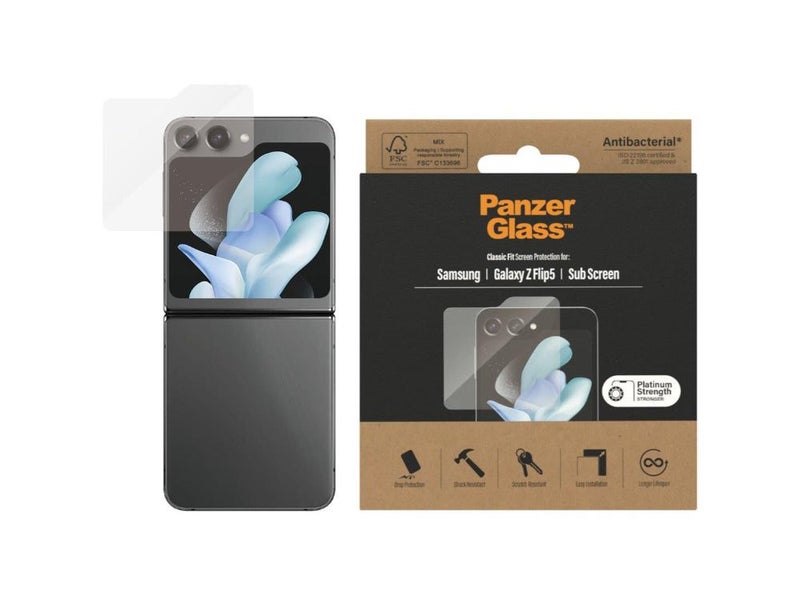 PanzerGlass Classic Fit SP - Samsung Flip 6 Carousel 1