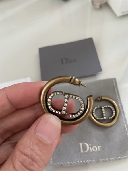 Authentic Dior CD earrings Carousel 2