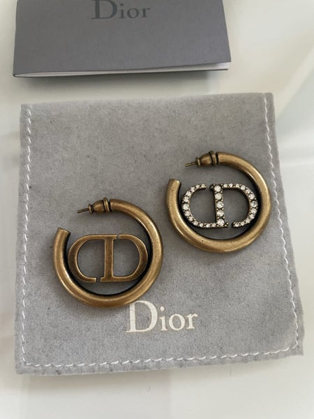 Authentic Dior CD earrings Carousel 4