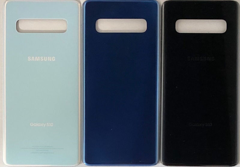 Samsung S10 Rear Back Cover with Camera Lens Light Blue Carousel 1