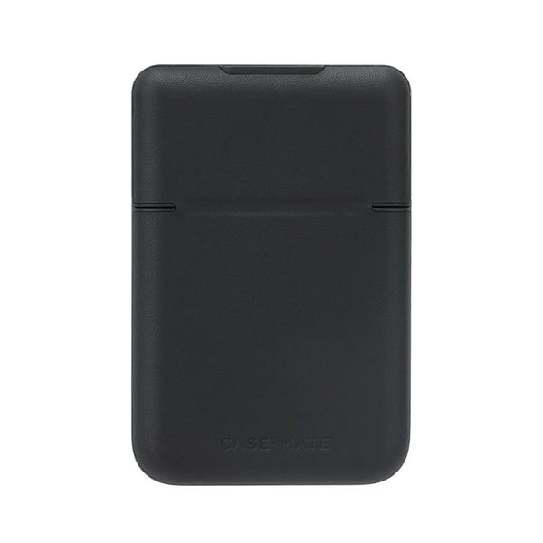 Case-Mate Magnetic Leather Flip Wallet Case - Black Carousel 1