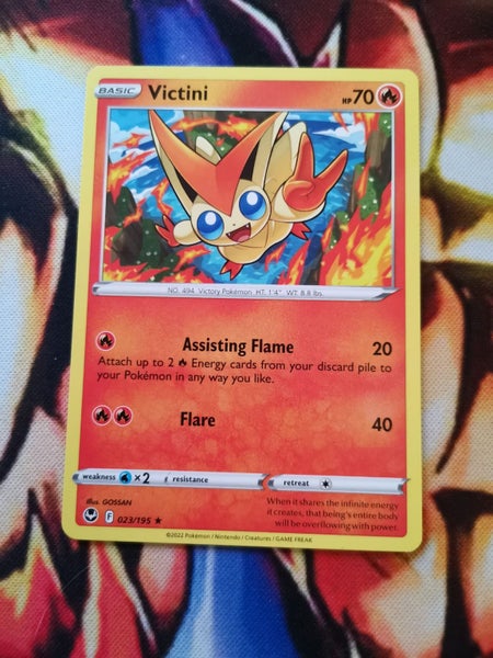 Victini - Silver Tempest - 23/195 - NM Carousel 1
