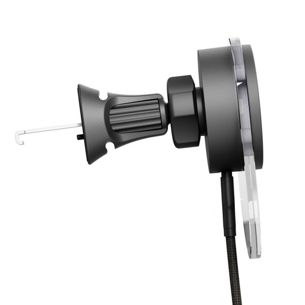 EFM Qi2 Wireless Car Charger with 20W Power Supply and 1M Cable - Black Carousel 3