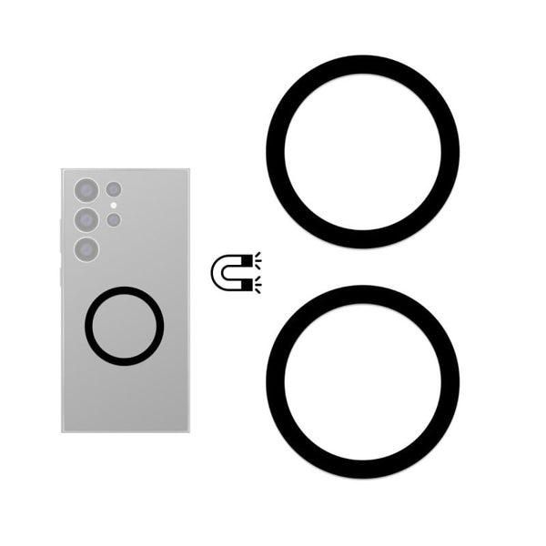 EFM RING Twin Pack for MagSafe Compatibility with 3M sticker - Black Carousel 1