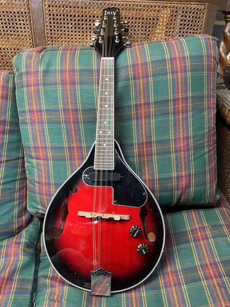 Brand New Irin Electric 8 Strings Mandolin In Redburst Carousel 1