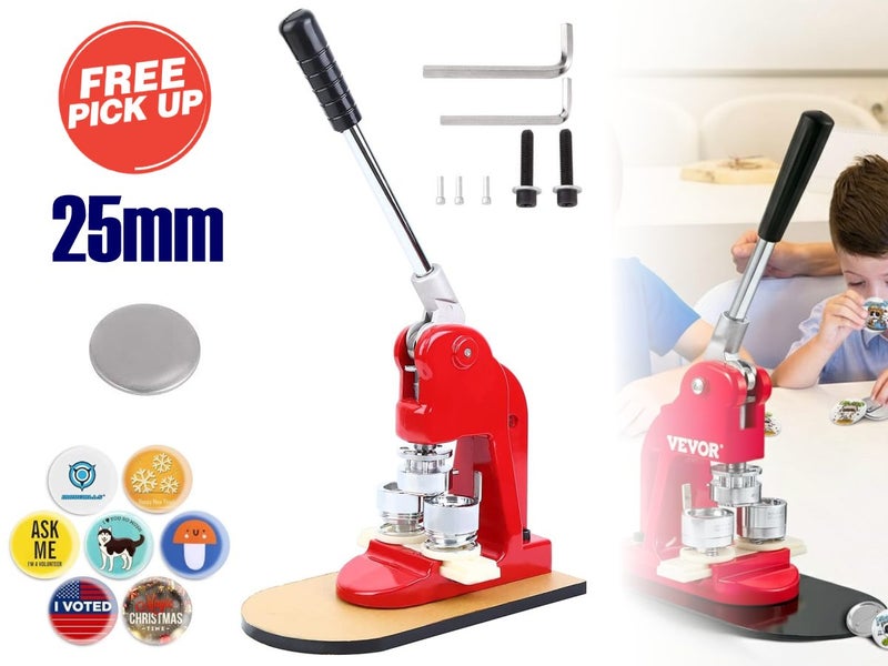 Pinback Badge Button Maker Machine NZ Clearance64430495095554110