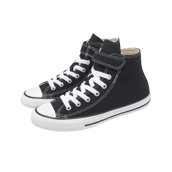Converse Chuck Taylor All Star 1V Black White Kids Preschool Casual 372883C Carousel 16