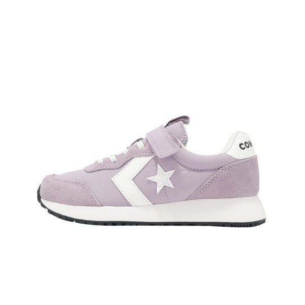Converse Omega Trainer 1V Altitude Lilac White Kids Pecshool Casual Shoe A14381C Carousel 1