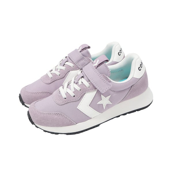 Converse Omega Trainer 1V Altitude Lilac White Kids Pecshool Casual Shoe A14381C Carousel 16