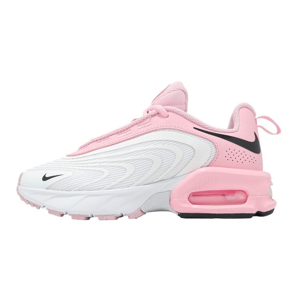 Nike Air Max Fire GS White Black Med Soft Pink Kids Youth Casual Shoe IF2622-102 Carousel 1
