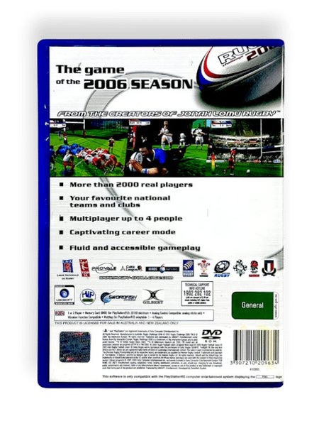 Ubisoft s Rugby Challenge 2006 (PS2) Carousel 2