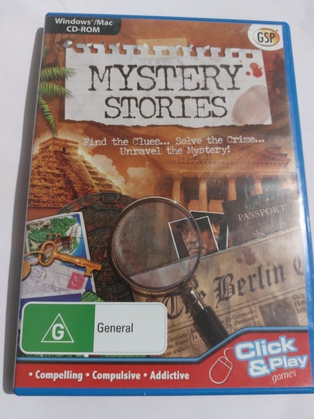 Mystery Stories PC Mac CD Rom 2009 Hidden Object Game Carousel 1
