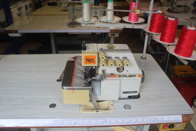 SIRUBA 6 THREAD INDUSTRIAL OVERLOCKER SAFETY STITCH64592254384386111