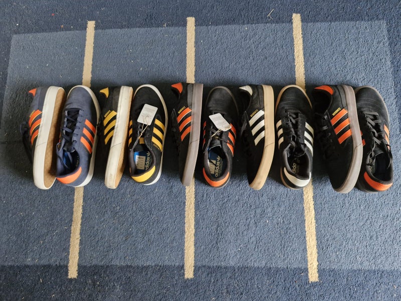 Brand new, Mens Suede Adidas Busenitz Vulc II Shoes x 5 pairs - all size US1264260854332290110