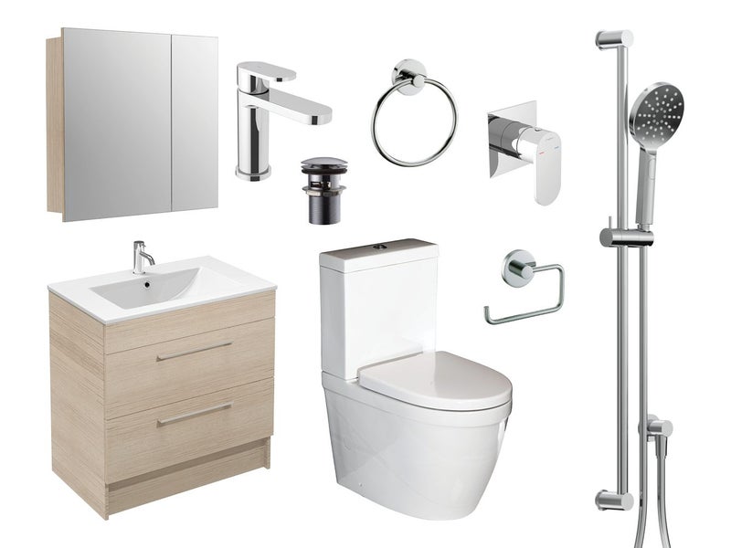 Bathroom Vanity / Toilet / Tapware Package *Excess Stock* Was $3621 Carousel 1