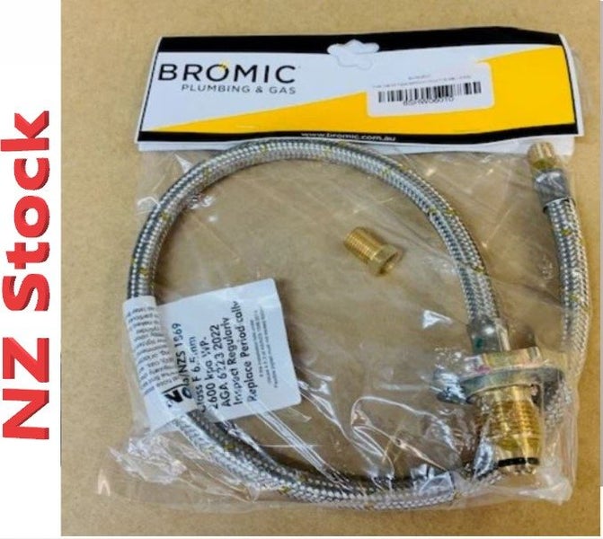 Domestic gas bottle hose 40kg Pigtail Connector fitting 10mm 12mm adapter Carousel 2