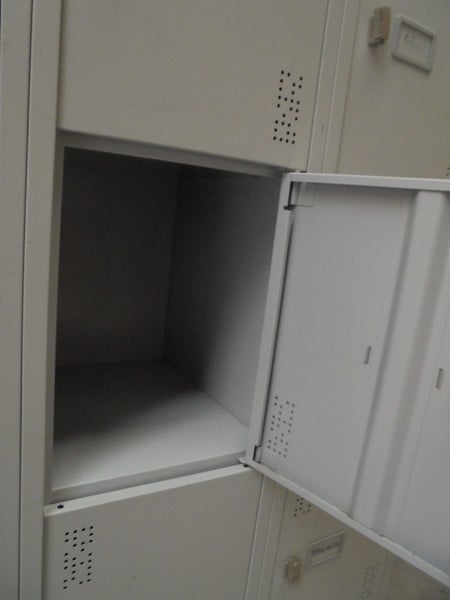Locker 4 Tier 3 Bank Grey Camlocks Carousel 2