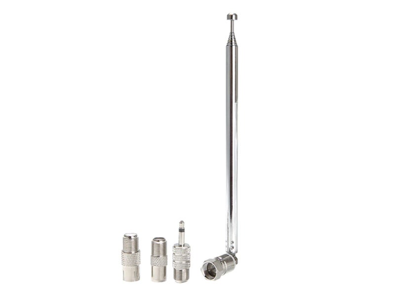 FM Telescopic Antenna 75 Ohm Radio Tuner Reception Carousel 2