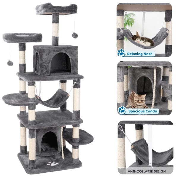Cat Tree Pet Cat Tower Condo Tower 170 CM Snap Deal Carousel 1