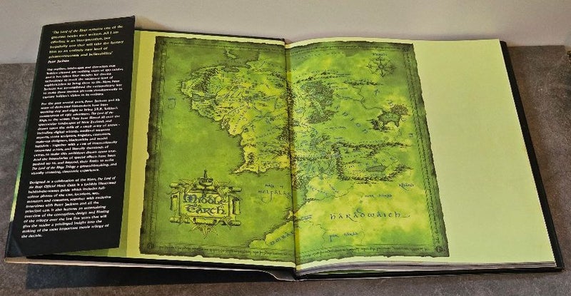 Collector's Hardback Edition. The Lord Of The Rings Movie Guide by Brian Sibley. Carousel 2