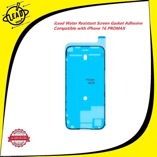Water Resistant Screen Gasket Adhesive Compatible with iPhone 16 PROMAX Carousel 1