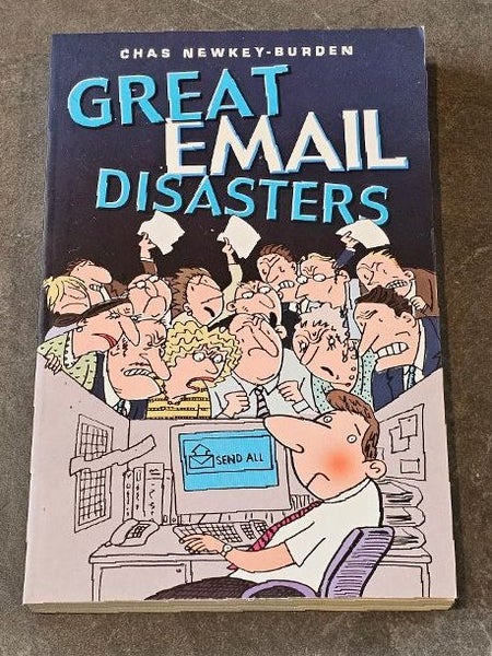"Great Email Disasters" by Chas Newkey-Burden. Paperback as New. Carousel 1