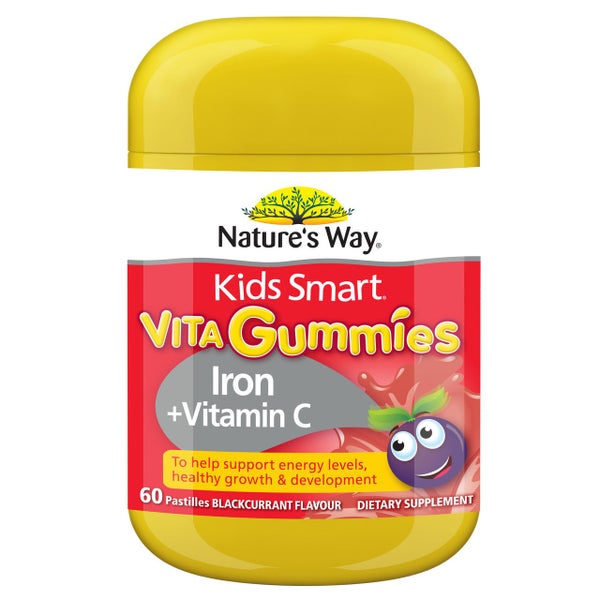 Nature's Way Kids Smart Vita Gummies Iron + Vitamin C 60 Carousel 1