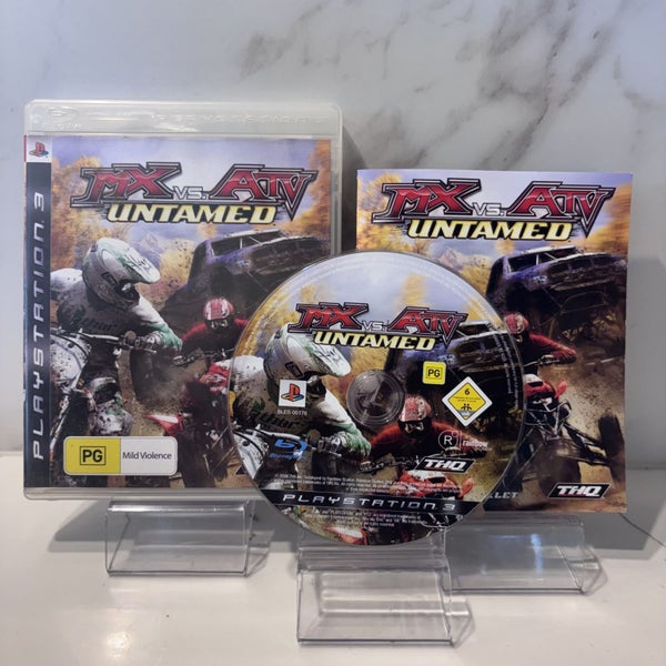 PS3 • MX vs. ATV - Untamed • CIB Carousel 1