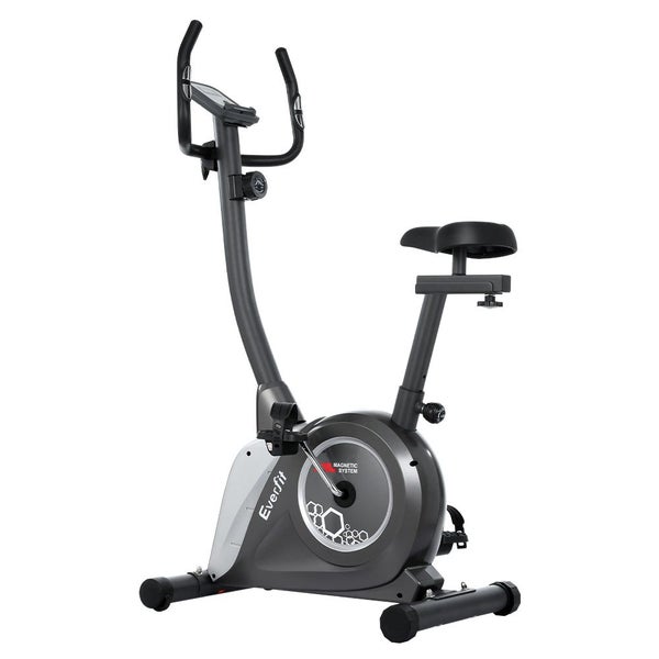Everfit Magnetic Exercise Bike Upright Fitness Home Gym Cardio Carousel 1