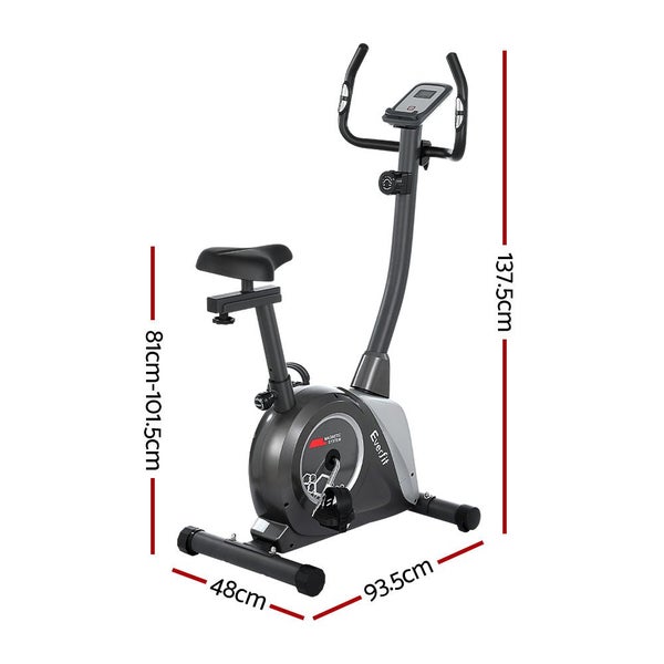 Everfit Magnetic Exercise Bike Upright Fitness Home Gym Cardio Carousel 2