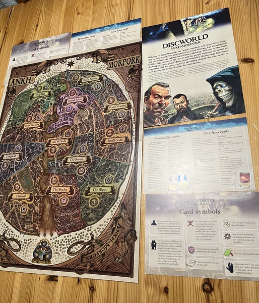Discworld: Ankh-Morpork Board Game (Terry Pratchett & Martin Wallace)64154447125635112