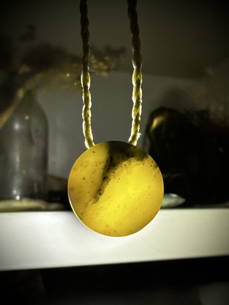 New Zealand Pounamu Breath Pendant Carousel 1