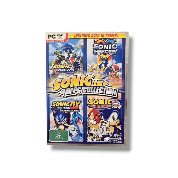 Sonic PC Collection – SEGA Classics (Includes Over 15 Games!) Rare PC DVD Set Carousel 1
