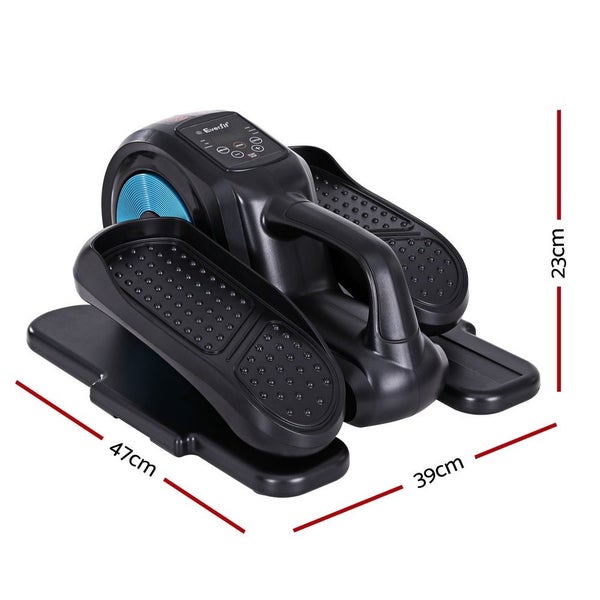 Everfit Pedal Exerciser Mini Bike Elliptical Cross Trainer 50W Blue Carousel 2