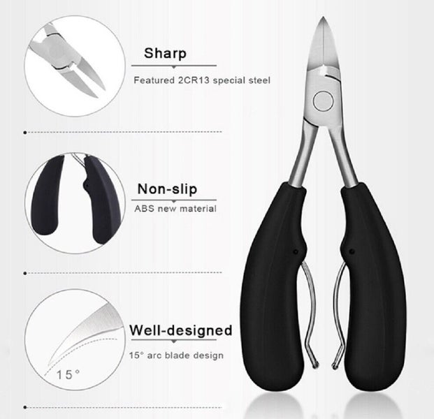 Heavy Duty Toenail Clippers -Clippers for Thick, Ingrown Nails, Toe Nail Scissor Carousel 2