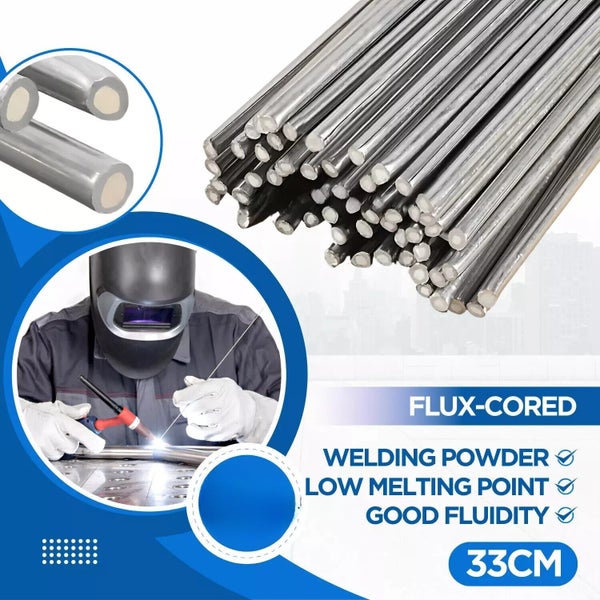 20pcs Aluminium Welding Rods Brazing Easy Soldering Low Temperature Rods Repa... Carousel 1