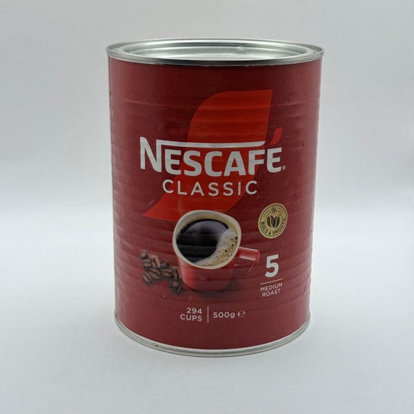 Nescafe Classic Instant Coffee (500g Tin) Carousel 1