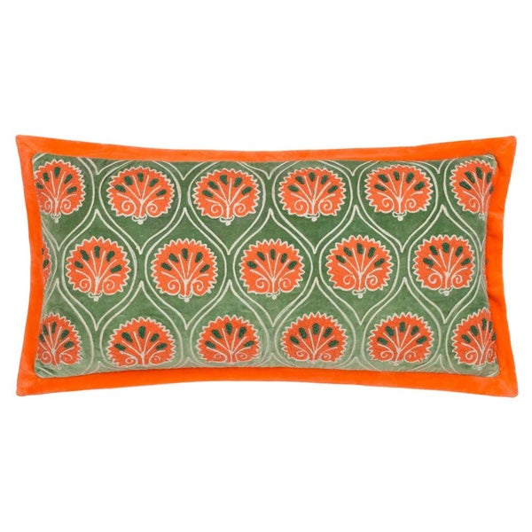 Paoletti Casa Embroidered Cushion Cover Carousel 1