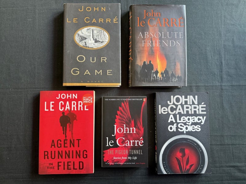 FIVE JOHN LE CARRE BOOKS TOGETHER - INTERNATIONAL BESTSELLING AUTHOR! Carousel 1