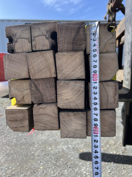 32.7 LM A-Grade Solid Black Maire Timber Lot (55 × 53 mm)64160672558209113