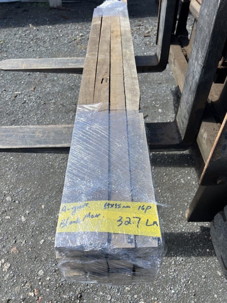 32.7 LM A-Grade Solid Black Maire Timber Lot (55 × 53 mm)64160672558209110