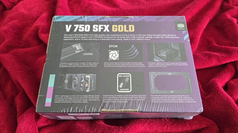 COOLERMASTER V750 SFX ATX 3.0 750W PSU64160892803969111