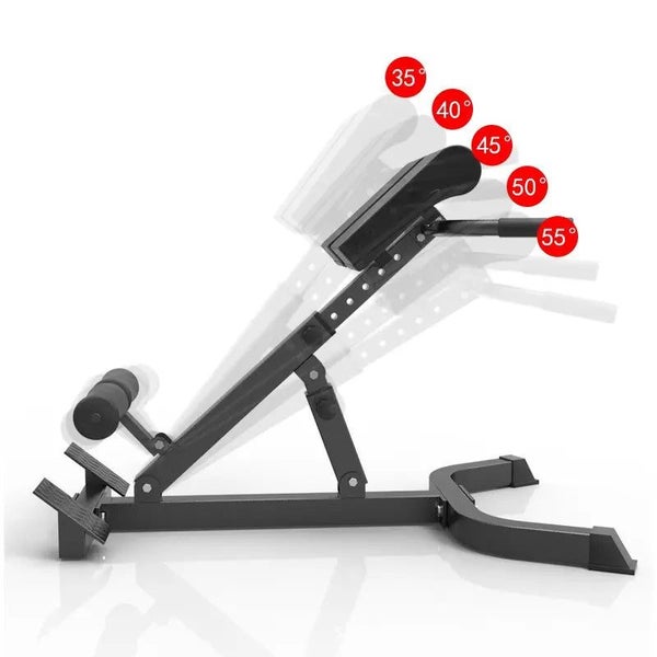 Roman Chair Back Hyperextension Bench - Core & Lower Back Workout Machine64393574750081113
