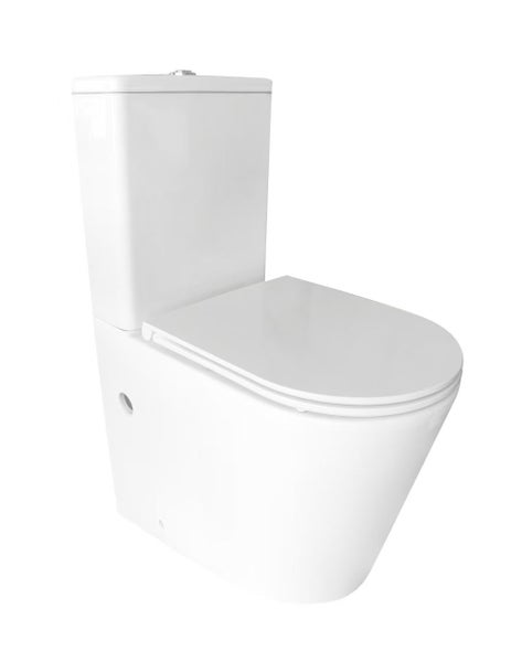High Quality Ceramic Back to Wall Rimless Toilet Carousel 1