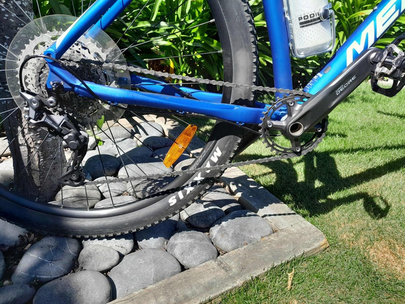 2022 Merida Big Nine 200 Matt Blue/White XL64494433700738111