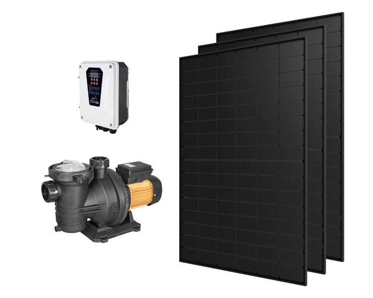 2026 Latest Upgrade 1200W Solar Swimming Pool Pump Kit Carousel 1